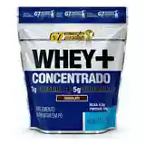 Whey Concentrado com Creatina e Glutamina